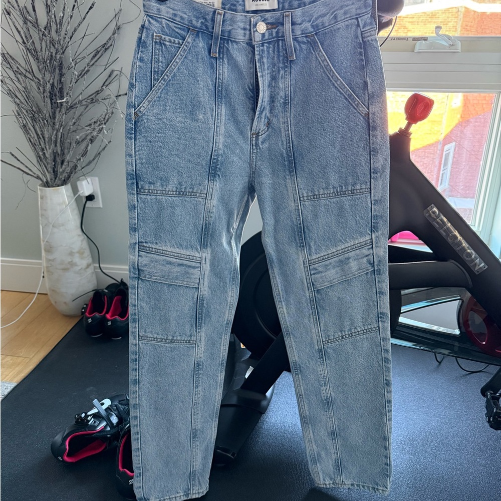 Agolde Vintage Blue Straight Leg Jeans
